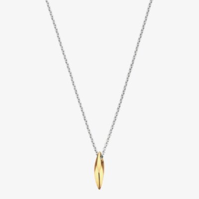 Kit Heath Glint Golden Two-Tone Mini Necklace 91252GRP
