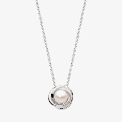 Kit Heath Bevel Trilogy Pearl 18 Inch Necklace 9161FP