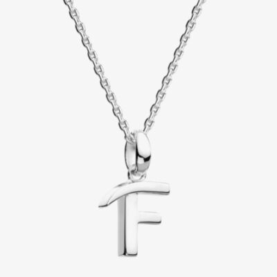 Kit Heath Signature Skript Capital F 18 Inch Necklace 9198RPF