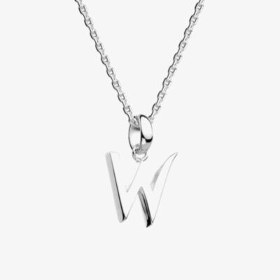 Kit Heath Signature Skript Capital W 18 Inch Necklace 9198RPW