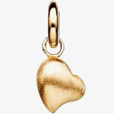 Story Gold Plated Matte Heart 5008807