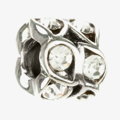 Chamilia Paisley Clear Crystal Bead JA-46A
