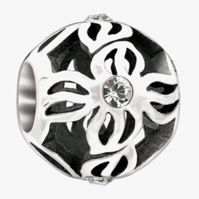 Chamilia Clear Crystal Pinwheel Bead 2025-0832