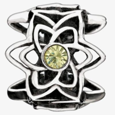 Chamilia Yellow Crystal Dahlia Bead 2025-0835