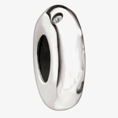Chamilia Sterling Silver Uptown Clear Cubic Zirconia Bead 2025-0774