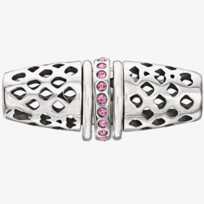 Chamilia Cheetah Pink Crystal Bead 2083-0413