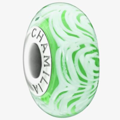 Chamilia Lace Murano Glass Fern Bead 2110-1118