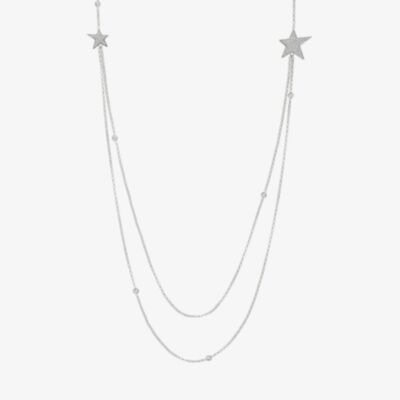 Nomination Stella Silver Star Long Necklace 146733/010