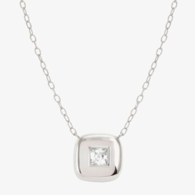 Nomination Domina Sterling Silver Square Necklace 240418/036