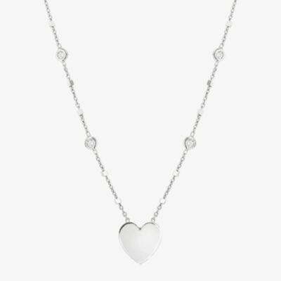 Nomination Messaggi D'Amore Engravable Heart & Cubic Zirconia Necklace 241212/022