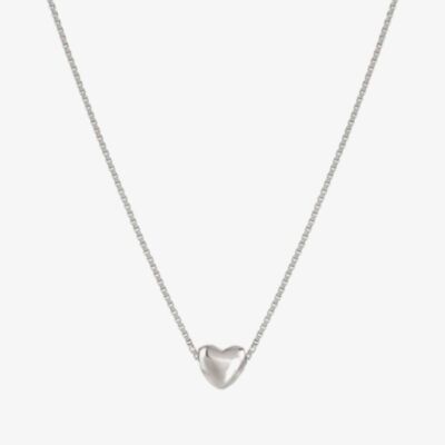 Nomination Armonica White Rhodium Small Heart Pendant Necklace 241304/004