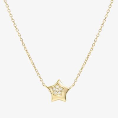 Nomination Petit Sparkle Gold Star Necklace 242303/009