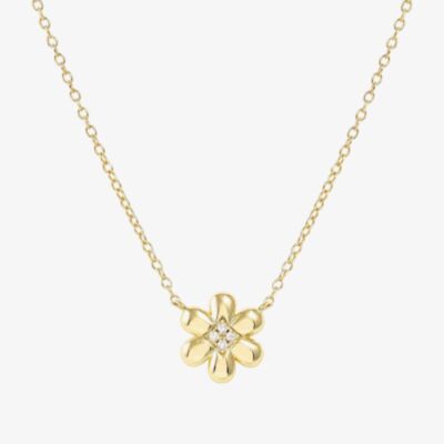 Nomination Petit Sparkle Gold Flower Necklace 242303/012