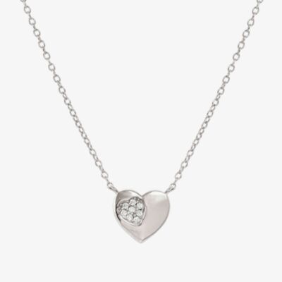 Nomination Petit Sparkle Silver Heart Necklace 242303/004