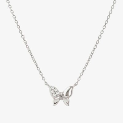 Nomination Petit Sparkle Silver Butterfly Necklace 242303/040