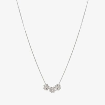 Nomination Armonica Silver Three Four-Leaf Clover Necklace 241305/001