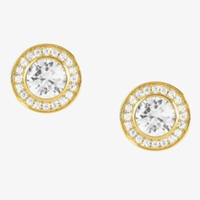 Nomination Aurea Gold Plated Halo Stud Earrings 145712/010
