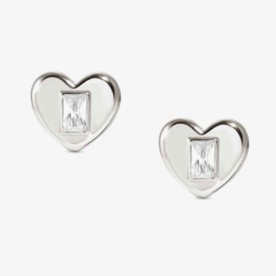 Nomination Domina Sterling Silver Heart Stud Earrings 240419/031