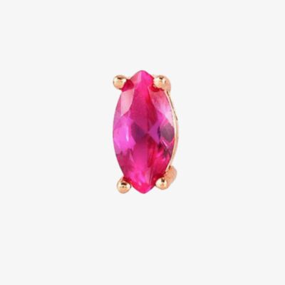 Nomination Colour Wave Pink Marquise Shaped Single Stud Earring 149804/026 04