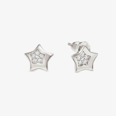Nomination Petit Sparkle Silver Star Stud Earrings 242304/007