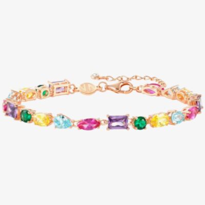 Nomination Colour Wave Multi-Coloured Cubic Zirconia Bracelet 149801/026