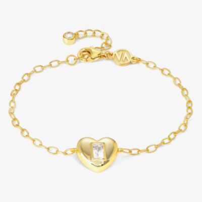 Nomination Domina Gold Tone Plated Heart Bracelet 240401/031