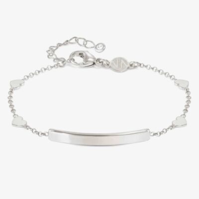 Nomination Messaggi D'Amore Engravable Plate Hearts Bracelet 241207/058