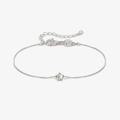 Nomination Armonica White Rhodium Cubic Zirconia Star Pendant Bracelet 241302/007