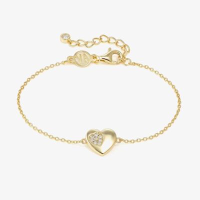 Nomination Petit Sparkle Gold Heart Bracelet 242300/006
