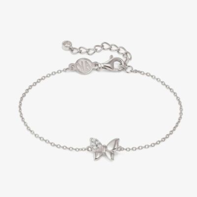 Nomination Petit Sparkle Silver Butterfly Bracelet 242300/040