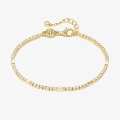 Nomination Petit Sparkle Gold Tennis Bracelet 242301/012