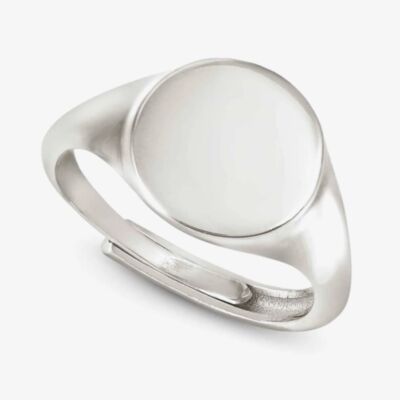 Nomination Messaggi D'Amore Engravable Circle Signet Ring 241200/016
