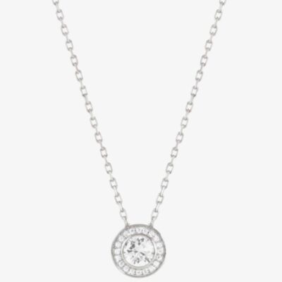 Nomination Aurea Small Sterling Silver Halo Necklace 145703/010