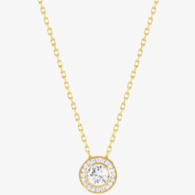 Nomination Aurea Small Gold Plated Halo Necklace 145710/010