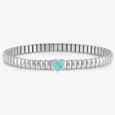 Nomination XTE Life Stainless Steel Turquoise Heart Bracelet 046009/102