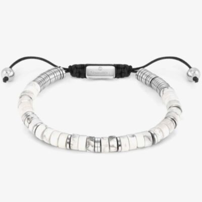 Nomination InstinctStyle Stainless Steel White Turquoise Bracelet 027925/085