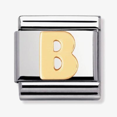 Nomination CLASSIC Gold Letters B Charm 030101/02