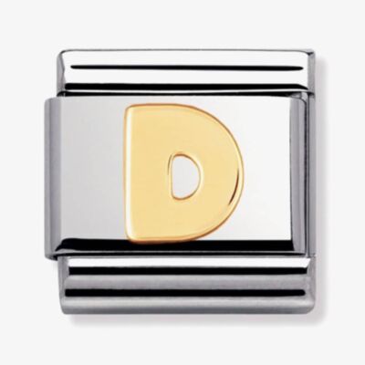 Nomination CLASSIC Gold Letters D Charm 030101/04
