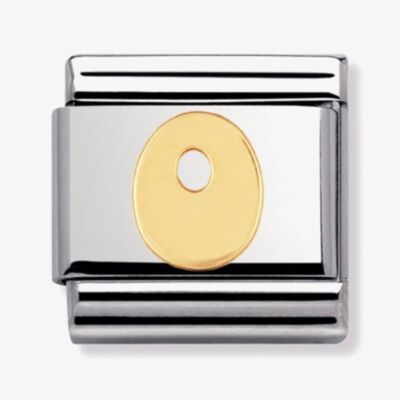 Nomination CLASSIC Gold Letters O Charm 030101/15