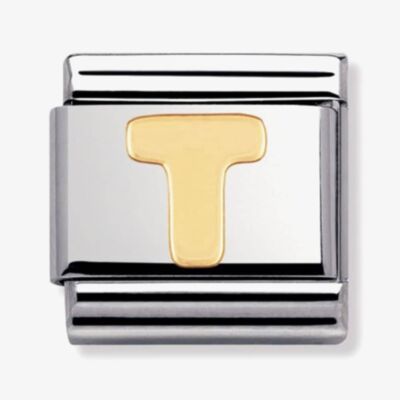 Nomination CLASSIC Gold Letters T Charm 030101/20