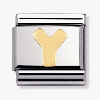 Nomination CLASSIC Gold Letters Y Charm 030101/25