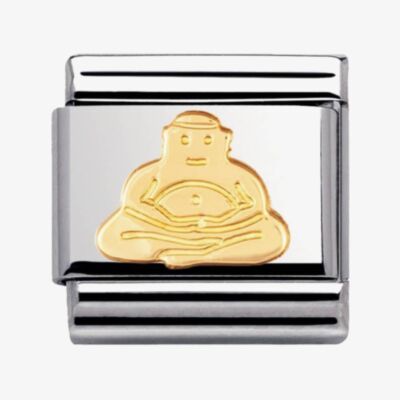 Nomination CLASSIC Gold Spirituality Buddha Charm 030105/06