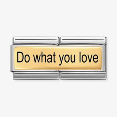 Nomination CLASSIC Composable Double Link Do What You Love Charm 030712/01
