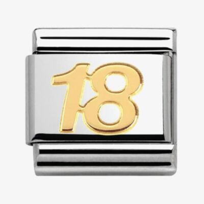Nomination CLASSIC Gold Daily Life Eighteen Charm 030109/34