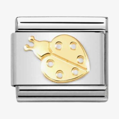 Nomination CLASSIC Composable Yellow Gold Ladybug Charm 030162/74