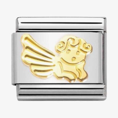 Nomination CLASSIC Composable Gold Coated Angel Charm 030149/46*