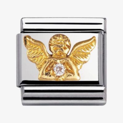 Nomination CLASSIC Gold Daily Life Angel Charm 030307/23K