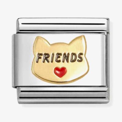 Nomination Classic Symbols Friends Cat Charm 030285/68 *
