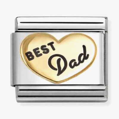 Nomination Composable Classic Best Dad Charm 030285/94