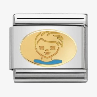 Nomination CLASSIC Gold Daily Life Little Boy Charm 030242/36